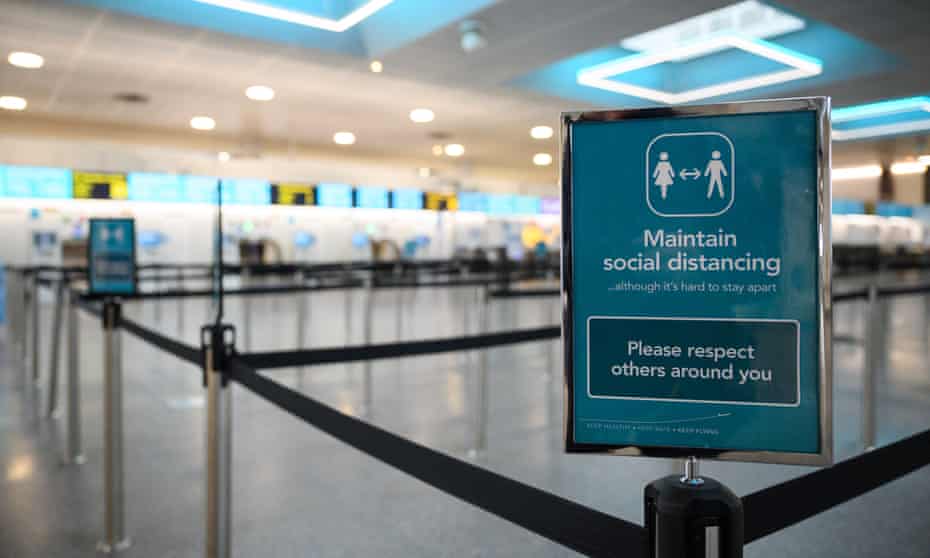 negative covid test required to enter england from friday coronavirus the guardian