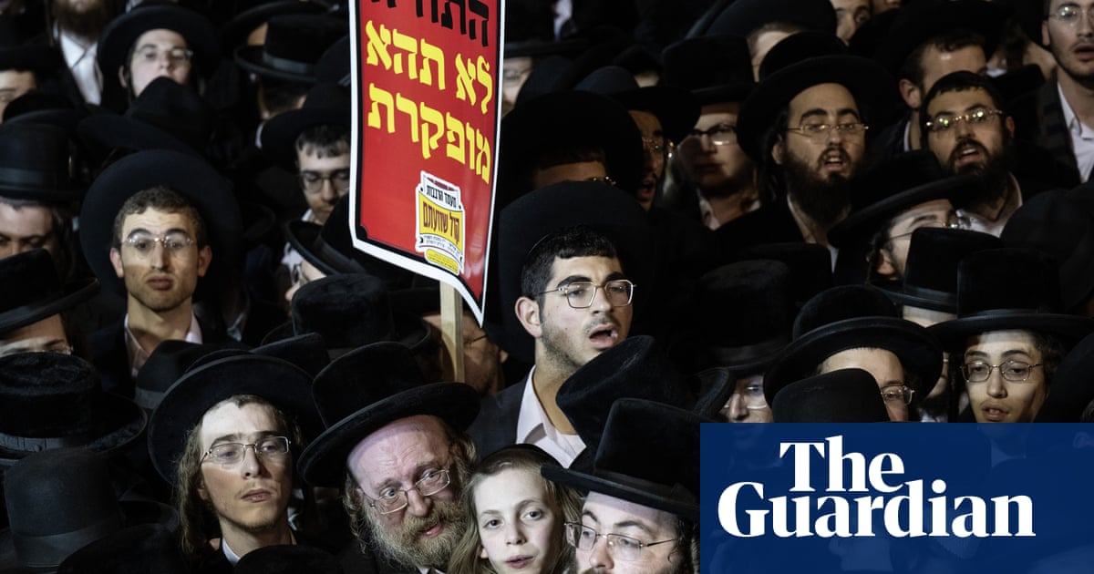 Teen killed by bus during ultra-Orthodox protest against conscription in Jerusalem
