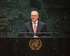 ‘We can’t ignore AI or prevent it,’ Anthony Albanese tells UN general assembly – video