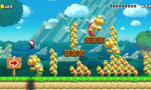 Super Mario Maker is great for teaching your children about art and game design, and you can build and test levels together