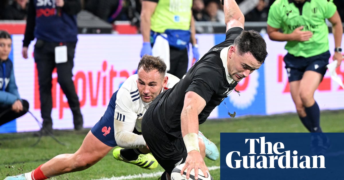 All Blacks hold off depleted France in thriller and Wales slump again in Japan