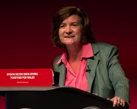 Eluned Morgan at a Welsh Labour party conference in June