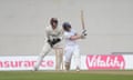Ben Brown takes aim over midwicket for Hampshire against Surrey. 