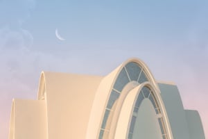 Soft light over a building
