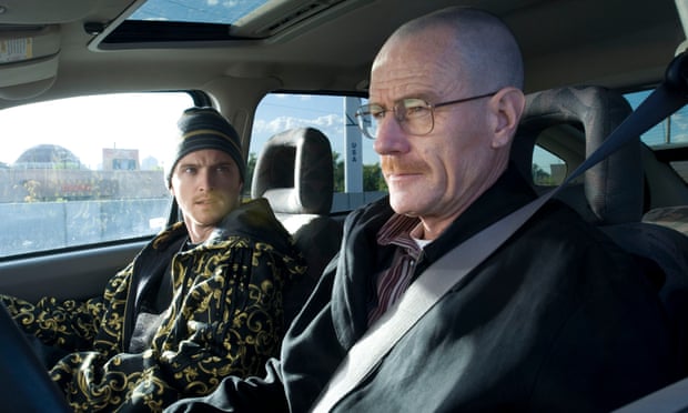 What a meth … Aaron Paul and Bryan Cranston in Breaking Bad.