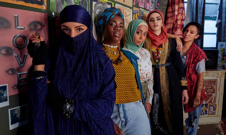 Riotous girls … the cast of We Are Lady Parts.