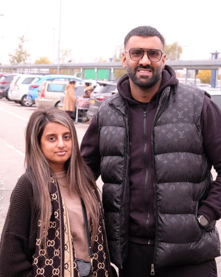 Imran Iqbal, pictured with his wife, Henna.