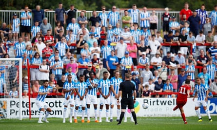 Huddersfield Town lost an early pre-season match at Accrington Stanley.