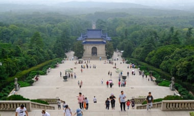Sun Yat-sen’s mausoleum in Nanjing.