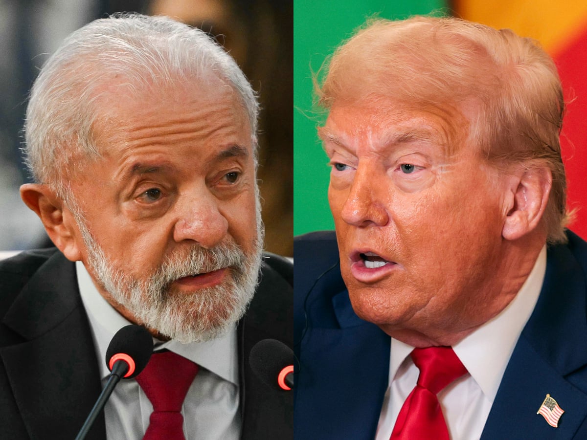 Brazil's president asks US to scrap tariffs in 'friendly' call with Trump | Brazil | The Guardian