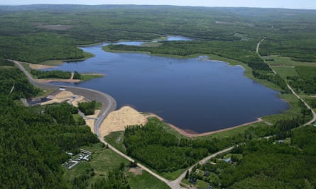 Tower Road reservoir in Moncton