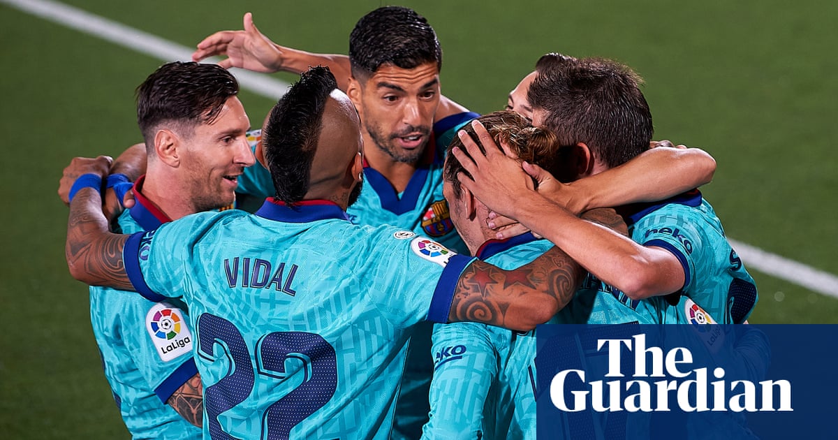 European roundup: Barcelona find top gear against Villarreal to stay in title race
