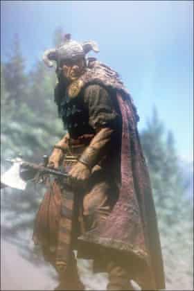 The Conan statue Todd Howard had on his desk during the development of The Elder Scrolls IV: Skyrim.