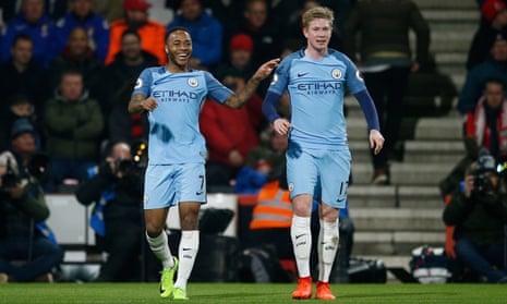 Raheem Sterling and Kevin De Bruyne would both be in Jamie Jackson’s combined Manchester XI