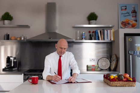 Chancellor John Healey prepares for the Budget 2026 in his kitchen, in the No 10 flat. Picture by Kirsty O'Connor / Treasury