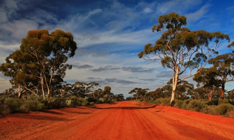 Outback dirt road