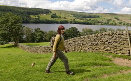 Walking in North Yorkshire.
