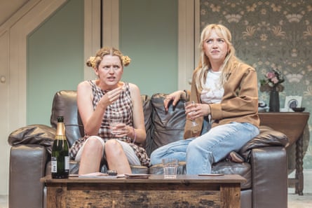 Carefully observed … Sofia Oxenham as Harriet and Amelia Kenworthy as Emma.