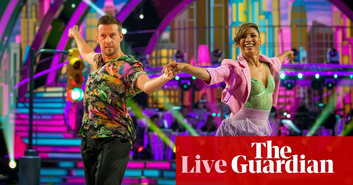 strictly come dancing 2019 week two sunday night results show television radio the guardian