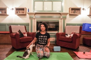 Down With Dog Yoga With Cats In Pictures Life And Style The