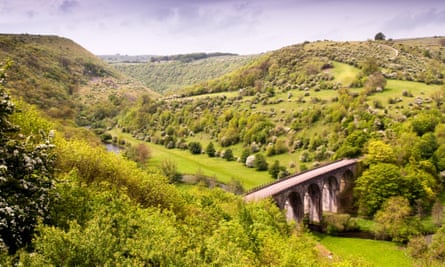 The Headstone Viaduct on the Monsal Trail.