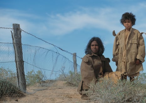 A still from Rabbit Proof Fence