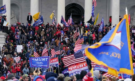 A mob of Donald Trump supporters stormed the Capitol building to disrupt the confirmation of Joe Biden’s election victory on 6 January 2021.