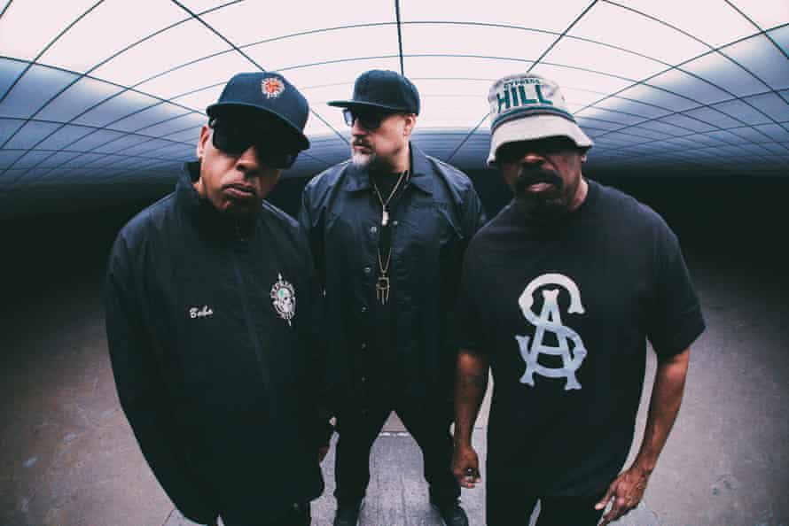 Eric 'Bobo' Correa, B-Real y Sen Dog de Cypress Hill