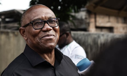 Labour party presidential candidate Peter Obi is something of an outsider, running an insurgent campaign targeting a younger demographic.