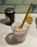 A spoonful of good strawberry jam and a squeeze of lemon juice – Adam Ried’s strawberry milkshake.