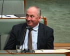 Australia politics live: speculation grows over Barnaby Joyce defection to One Nation; AI ‘nudify’ service blocks Australians