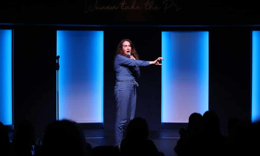 Esther Manito performs at the Boots Staydry Women Take The P**s, 2020.