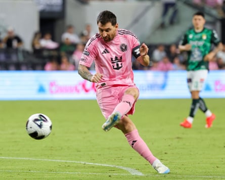 Lionel Messi could not prevent Inter Miami’s defeat to Mexican side Club León on Wednesday.