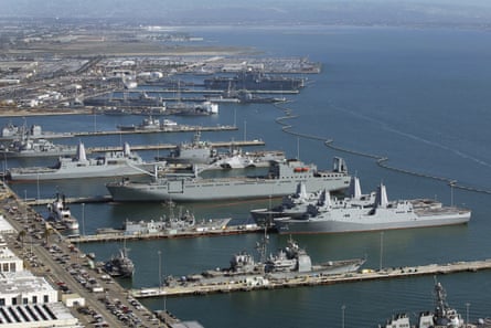 a naval base