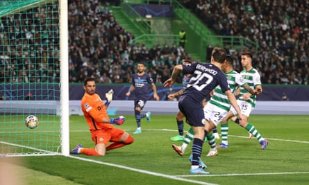 Manchester City take on Sporting in 2022.