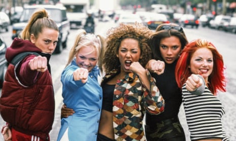 The Spice Girls in 1996.