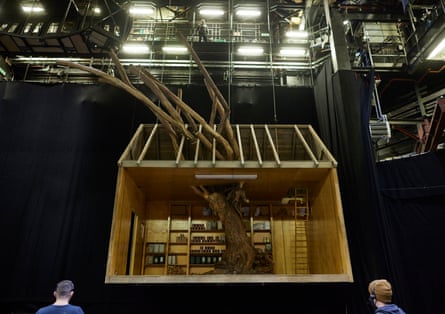 Tech rehearsals for a new production of Wagner’s The Valkyrie
