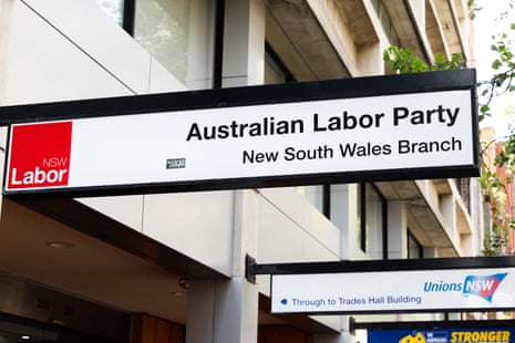 NSW Labor’s Sussex Street headquarters in Sydney