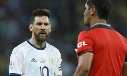 Lionel Messi Accuses Referee Of Brazil Bias After Copa America Defeat Copa America The Guardian