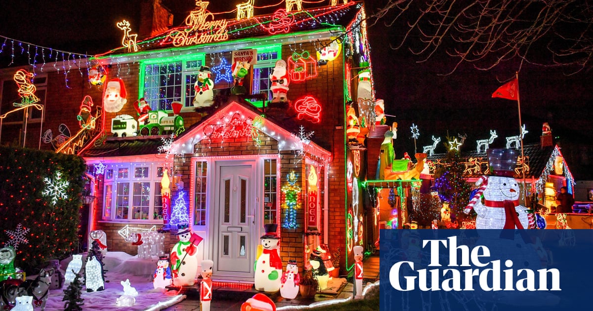 Lights fantastic British Christmas decorations – in pictures  Life