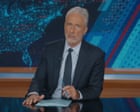 Jon Stewart on Trump’s White House media ban: ‘authoritarian crackdown’