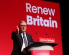 Nigel Farage ‘doesn’t believe in Britain’, Starmer tells Labour conference