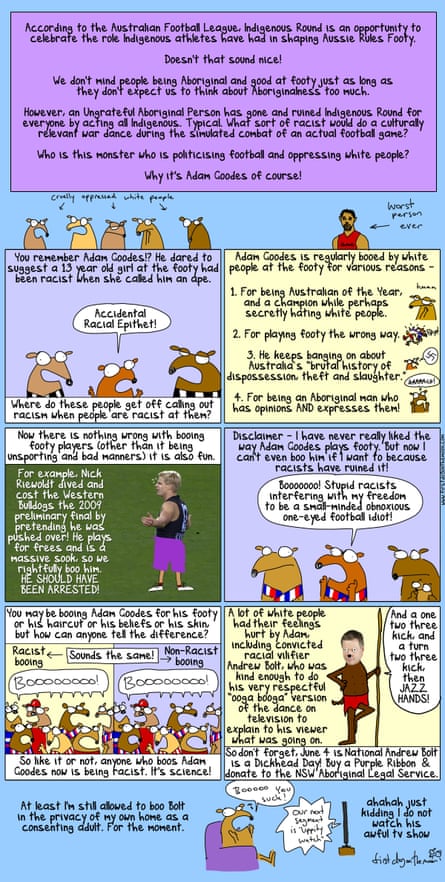 Thanks a lot, racists. Now I can't boo Adam Goodes | First Dog on the ...