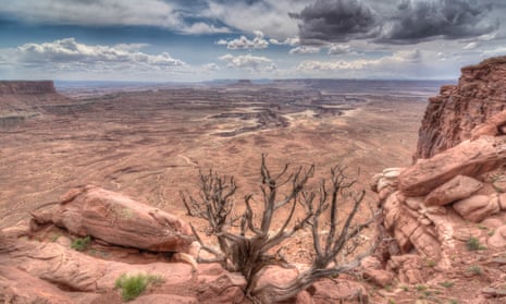Dead Horse Point State Park in Utah is near the annual zone.