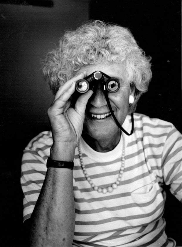 Jan Morris, Travel writer, authoress. March 2, 1988. (Photo by Peter Kevin Solness/Fairfax Media via Getty Images).