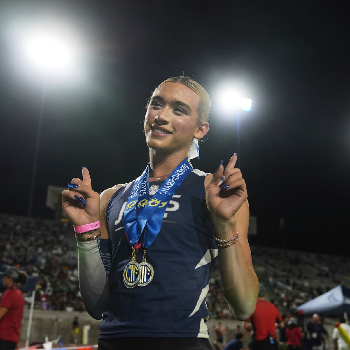 Teen athlete targeted by Trump's anti-trans attacks: 'I know how hard I've worked. That's what matters' | California | The Guardian
