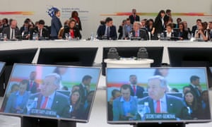 UN Climate Change Conference COP25 in Madrid, on 2 December, 2019.