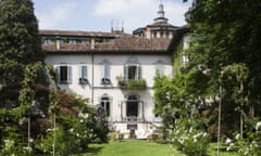 Casa Atellani Giardino, La Vigne di Leonardo, Italy. A restored vineyard that used to belong to the artist Leonardo da Vinci. Leonardo’s vineyard has been restored by wine geneticists and is now open to the public on accompanied tours.
