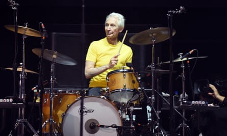 ‘I owe my living to blues drummer Freddie Below’ ... Charlie Watts. Photograph: Kevin Winter/Getty Images