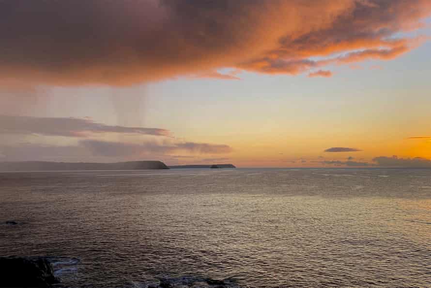 Sunrise at Towan Beach